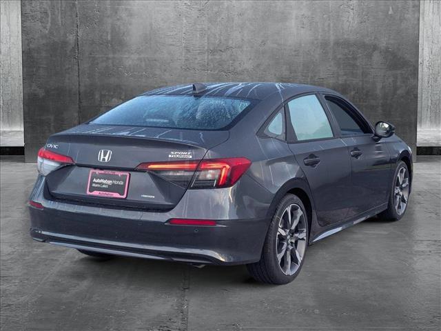 Photo of 2025 Meteorite Gray Metallic Honda Civic Hybrid