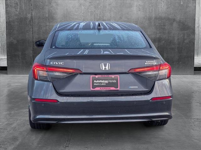 Photo of 2025 Meteorite Gray Metallic Honda Civic Hybrid