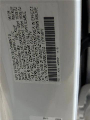 Photo of 2025 Platinum White Pearl Honda Pilot