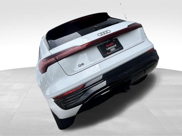 Photo of 2024 Glacier White Metallic Audi Q8 e-tron