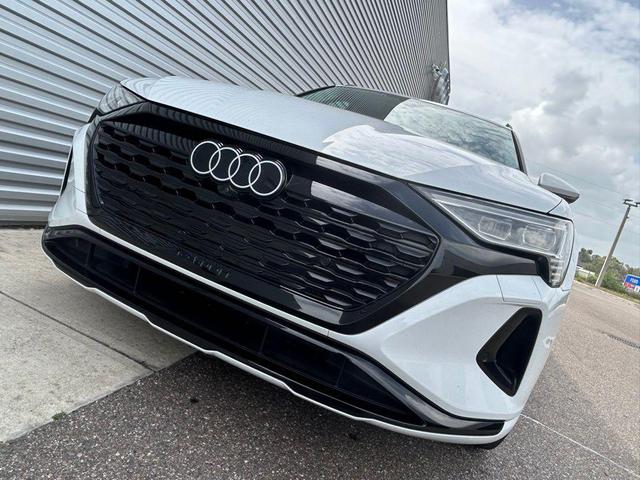 Photo of 2024 Glacier White Metallic Audi Q8 e-tron