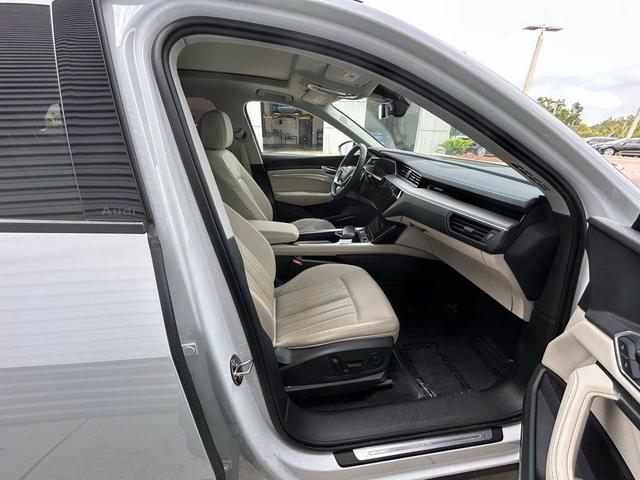 Photo of 2024 Glacier White Metallic Audi Q8 e-tron