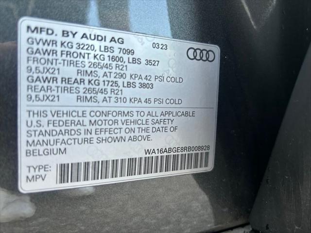 Photo of 2024 Gray Audi Q8 e-tron