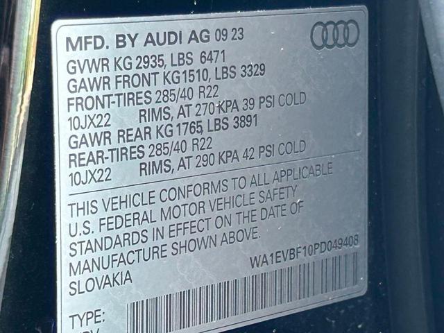 Photo of 2023 Mythos Black Metallic Audi Q8