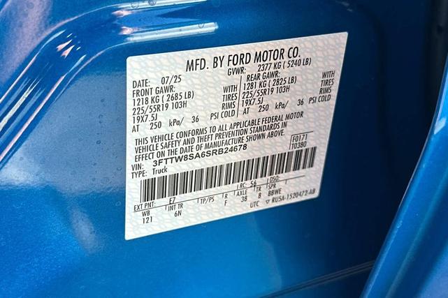 Photo of 2025 Velocity Blue Ford Maverick