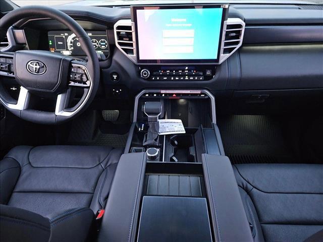 Photo of 2025 Midnight Black Metallic Toyota Tundra Hybrid