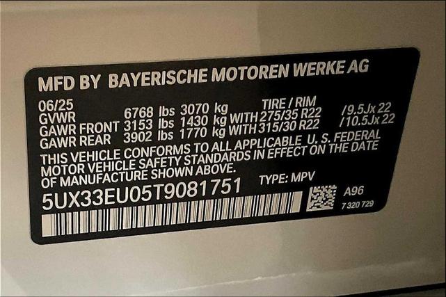 Photo of 2026 White BMW X5