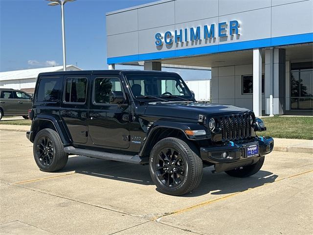 Photo of 2021 Black Clearcoat Jeep Wrangler Unlimited 4xe