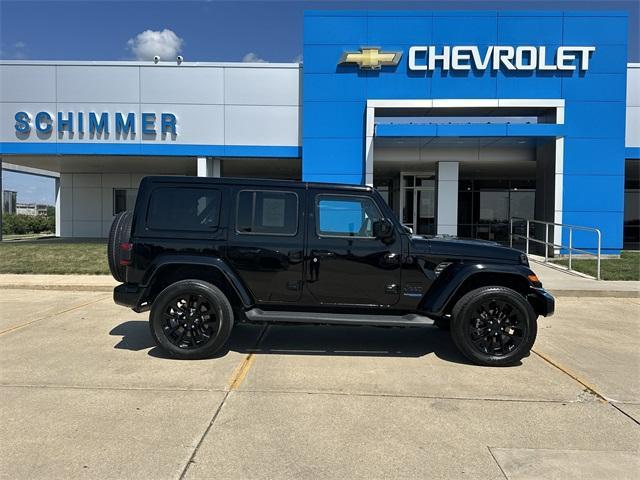 Photo of 2021 Black Clearcoat Jeep Wrangler Unlimited 4xe