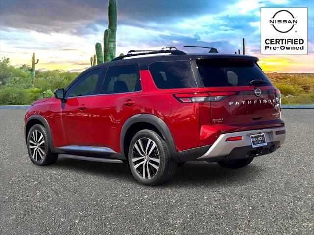 Photo of 2023 Scarlet Ember Tintcoat Nissan Pathfinder