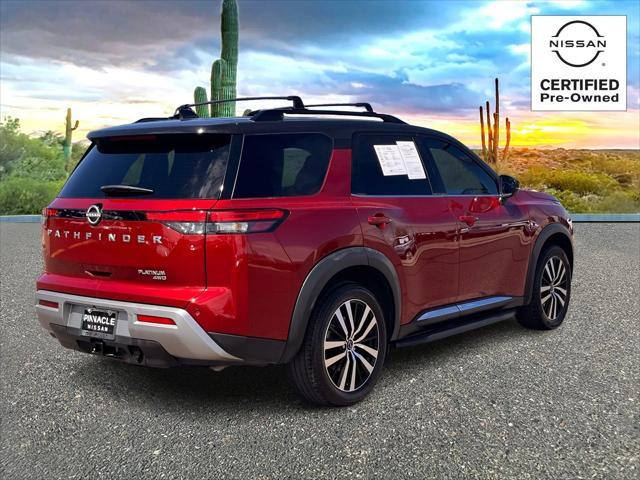 Photo of 2023 Scarlet Ember Tintcoat Nissan Pathfinder