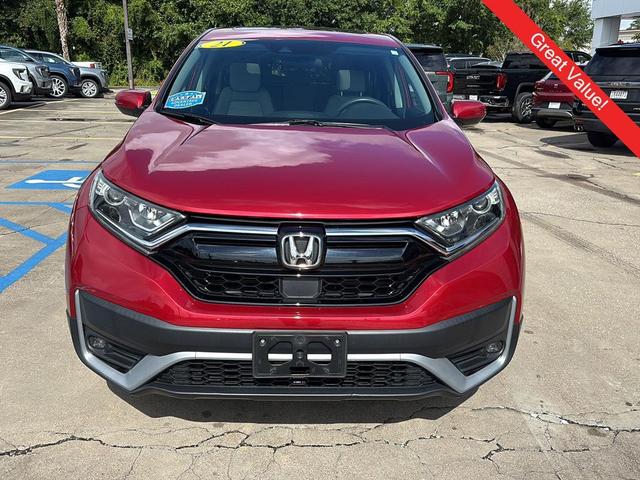 Photo of 2021 Radiant Red Metallic Honda CR-V