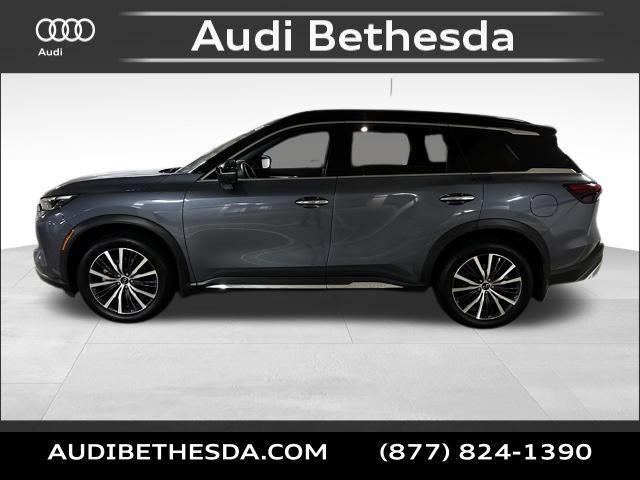 Photo of 2022 Moonbow Blue/Black Obsidian INFINITI QX60