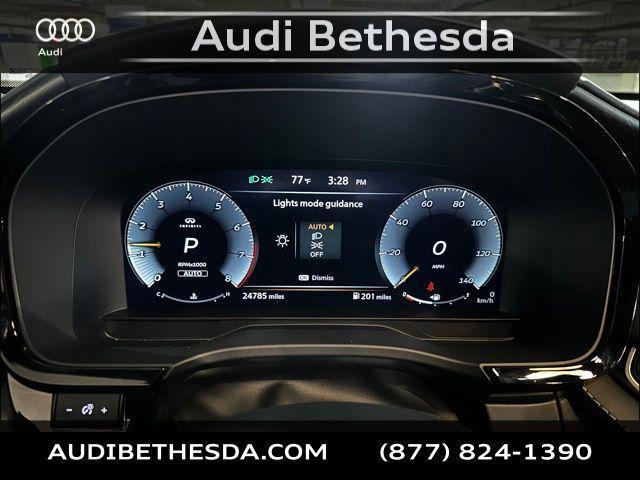 Photo of 2022 Moonbow Blue/Black Obsidian INFINITI QX60