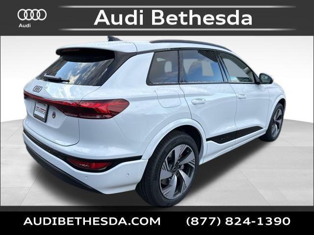 Photo of 2025 Glacier White Metallic Audi Q6 e-tron