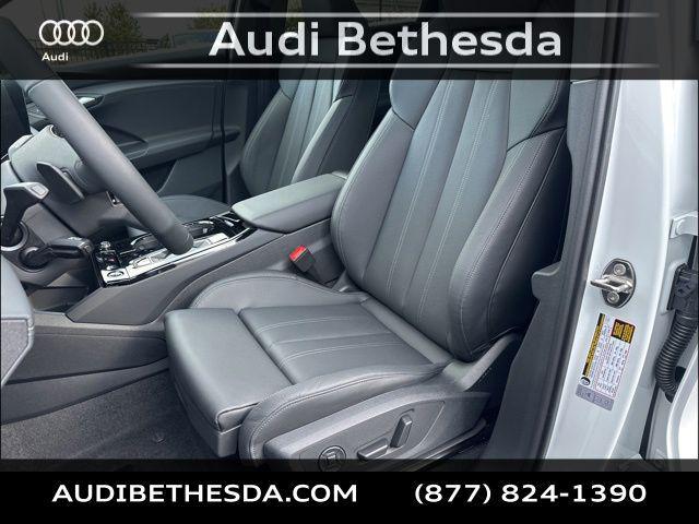 Photo of 2025 Glacier White Metallic Audi Q6 e-tron