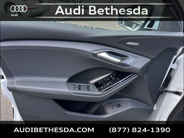 Photo of 2025 Glacier White Metallic Audi Q6 e-tron