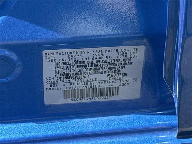 Photo of 2023 Electric Blue Metallic Nissan Versa