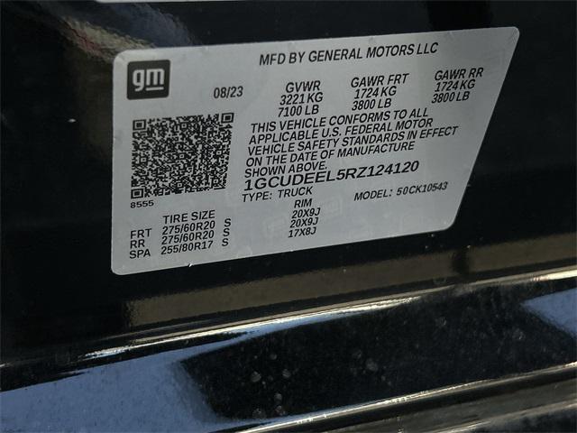 Photo of 2024 Black Chevrolet Silverado 1500