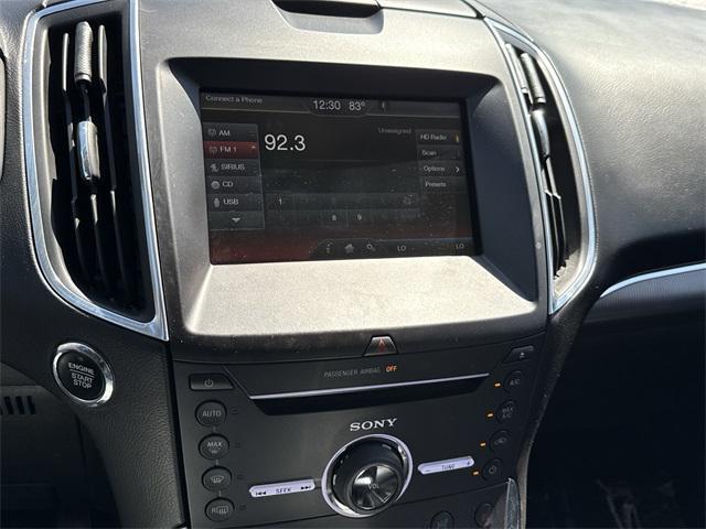 Photo of 2015 White Platinum Clearcoat Metallic Ford Edge