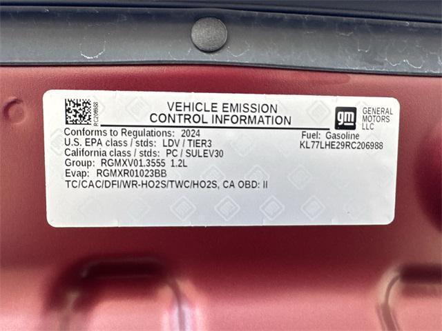 Photo of 2024 Crimson Metallic Chevrolet Trax