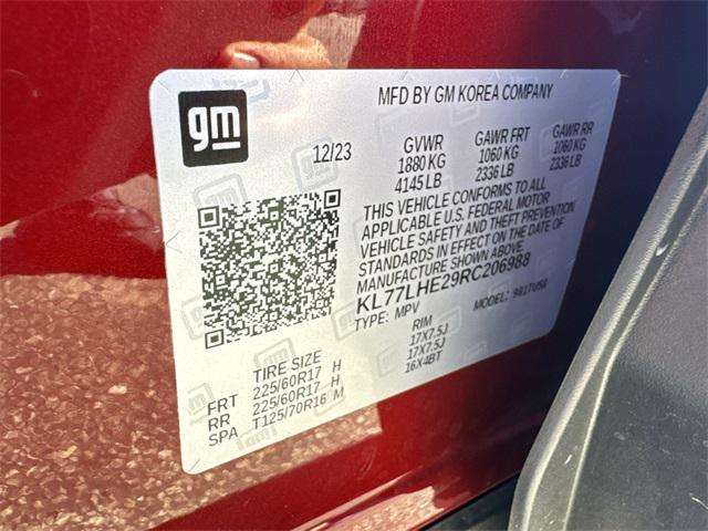 Photo of 2024 Crimson Metallic Chevrolet Trax