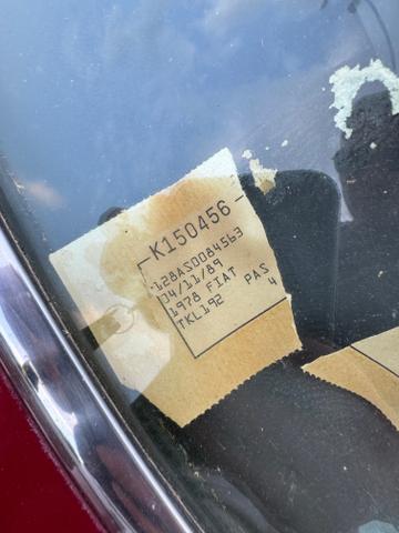 Photo of 1978 Red FIAT X1/9