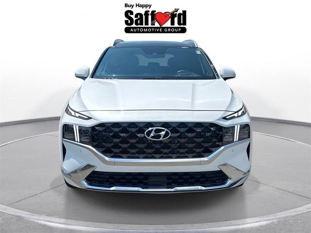 Photo of 2023 Quartz White Hyundai SANTA FE