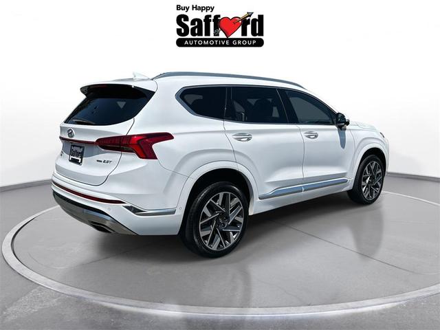 Photo of 2023 Quartz White Hyundai SANTA FE