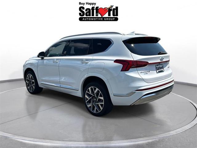 Photo of 2023 Quartz White Hyundai SANTA FE