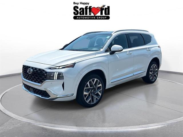 Photo of 2023 Quartz White Hyundai SANTA FE