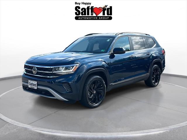 Photo of 2022 Tourmaline Blue Metallic Volkswagen Atlas