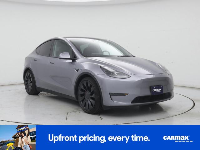 Photo of 2025 Silver Tesla Model Y