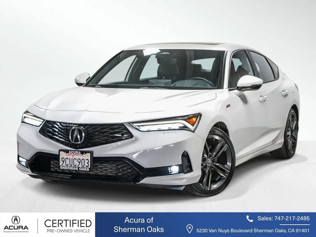 Photo of 2023 Platinum White Pearl Acura Integra