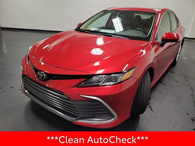 Photo of 2023 Supersonic Red Toyota Camry