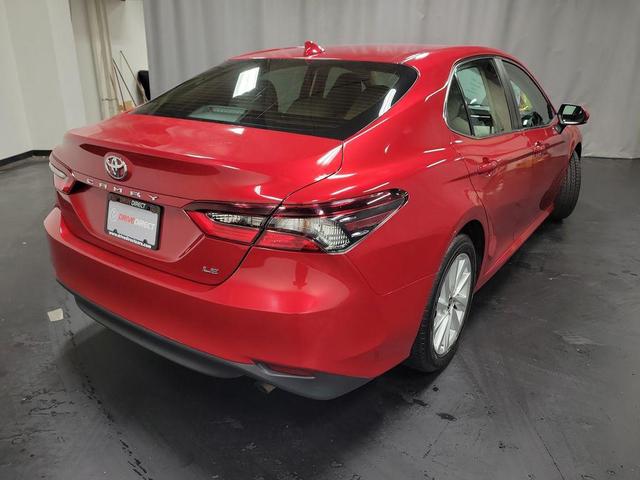 Photo of 2023 Supersonic Red Toyota Camry