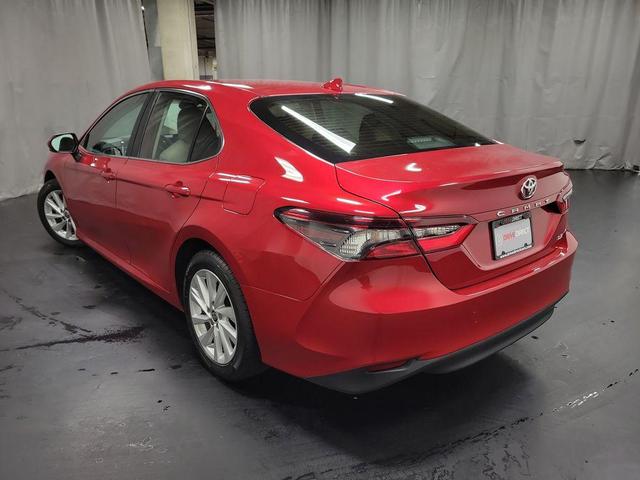 Photo of 2023 Supersonic Red Toyota Camry