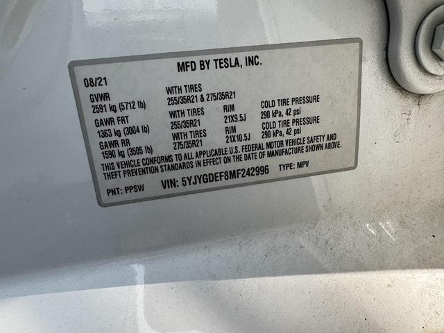 Photo of 2021 Pearl White Multi-Coat Tesla Model Y