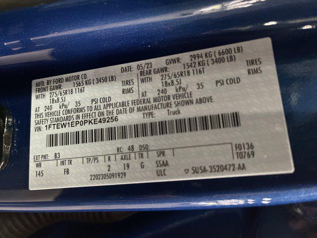 Photo of 2023 Atlas Blue Metallic Ford F-150