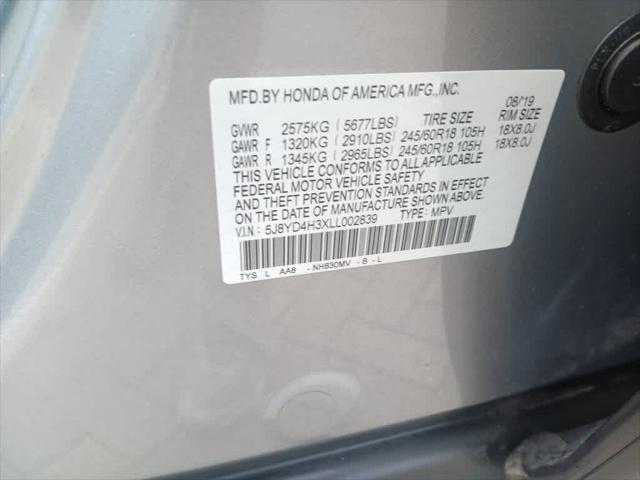 Photo of 2020 Lunar Silver Metallic Acura MDX