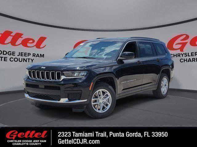 Photo of 2025 Diamond Black Crystal Pearlcoat Jeep Grand Cherokee L