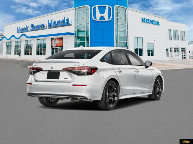Photo of 2025 Platinum White Pearl Honda Civic Hybrid