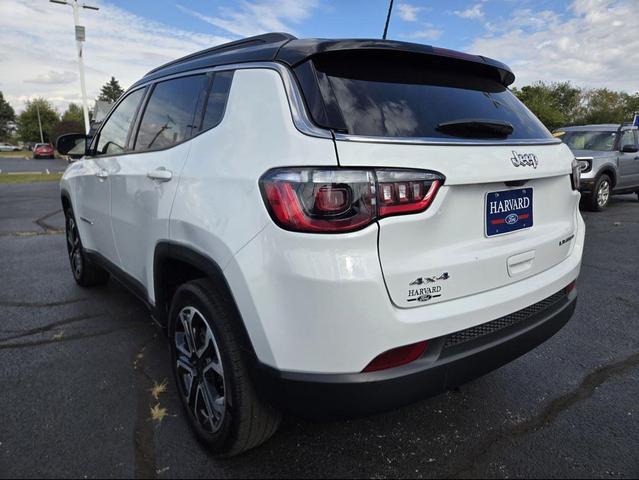 Photo of 2022 Bright White Clearcoat Jeep Compass