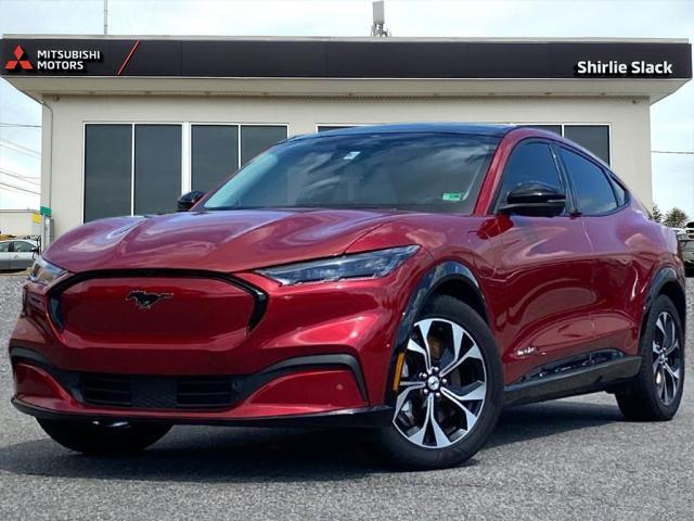 Photo of 2021 Rapid Red Metallic Tinted Clearcoat Ford Mustang Mach-E