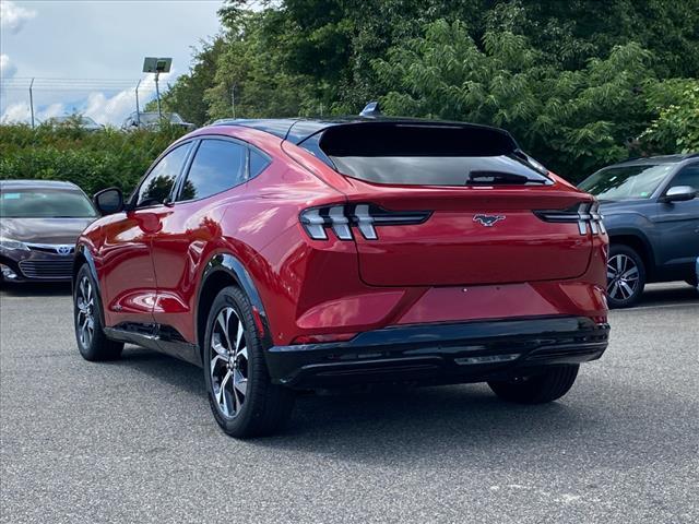 Photo of 2021 Rapid Red Metallic Tinted Clearcoat Ford Mustang Mach-E