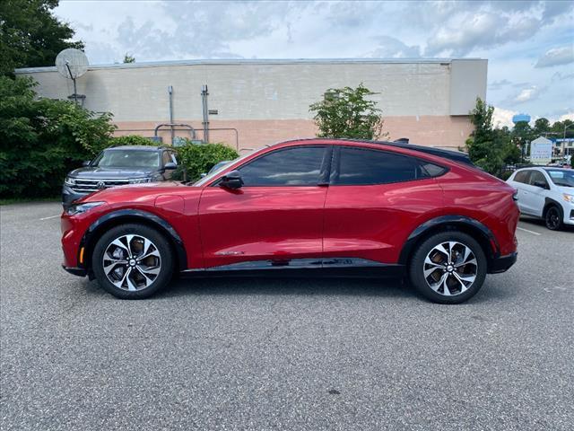 Photo of 2021 Rapid Red Metallic Tinted Clearcoat Ford Mustang Mach-E