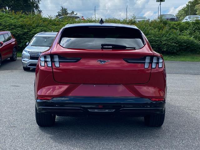 Photo of 2021 Rapid Red Metallic Tinted Clearcoat Ford Mustang Mach-E