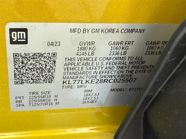 Photo of 2024 Nitro Yellow Metallic Chevrolet Trax