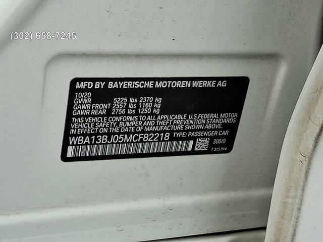 Photo of 2021 Alpine White BMW 530