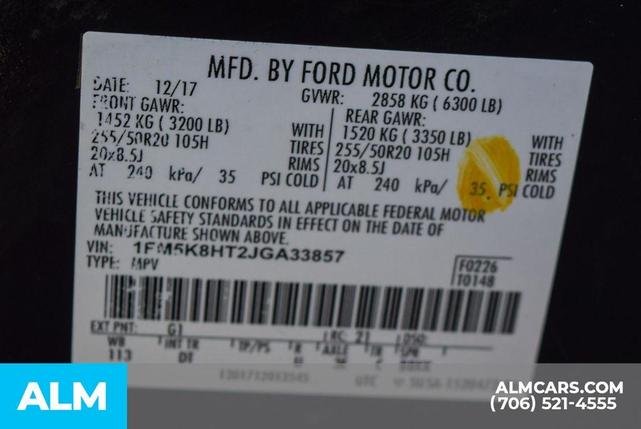 Photo of 2018 Shadow Black Ford Explorer